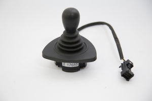 Foto de um mini handle de empilhadeira Linde